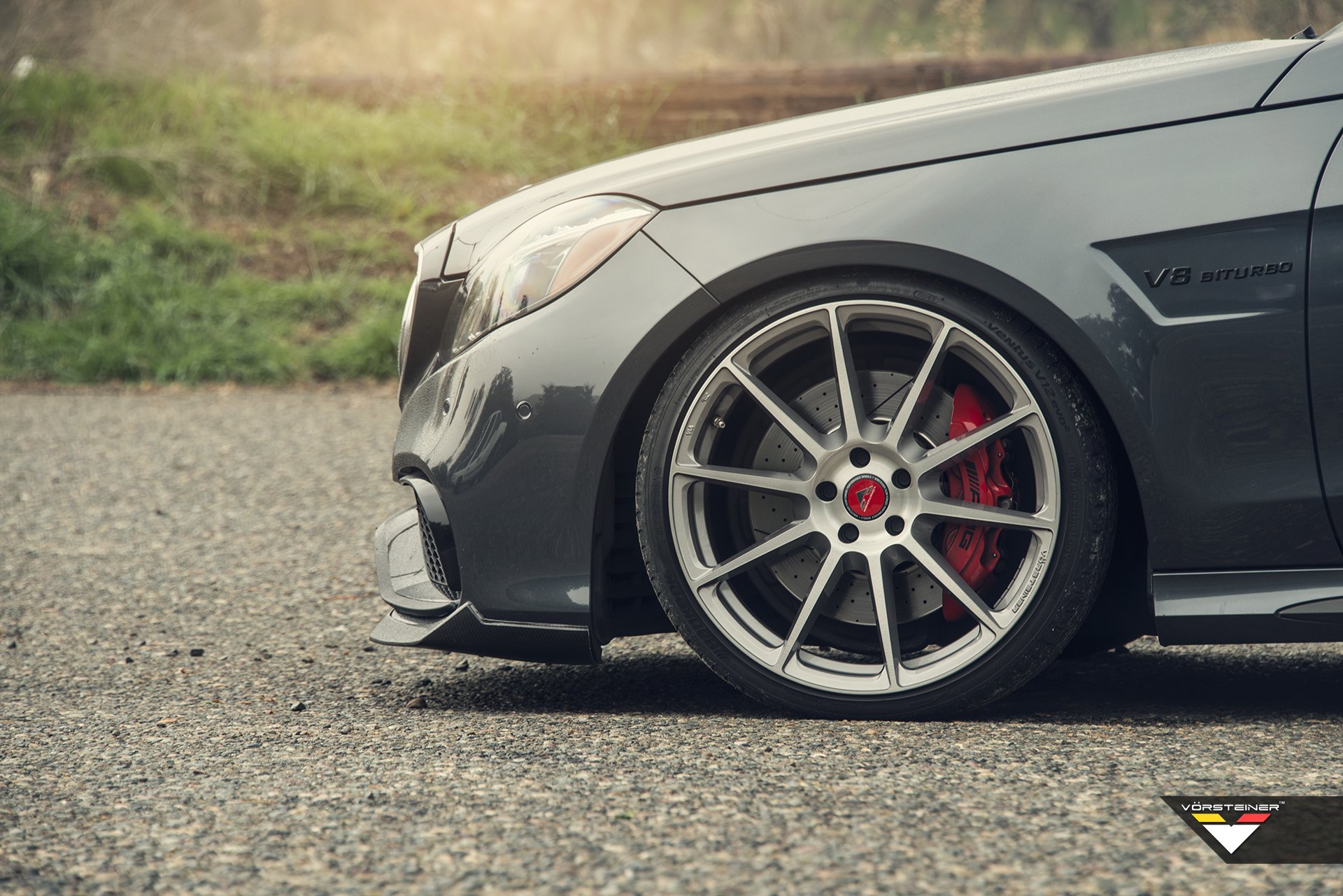 Black Mercedes E Class with Hankook Ventus Tires - Photo by Vorstiner