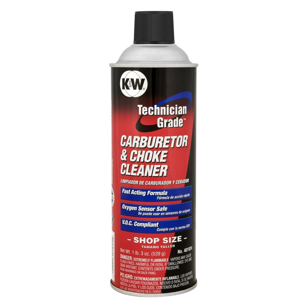 K&W® 401924 - Technician Grade™ Carburetor and Choke Cleaner 19 oz