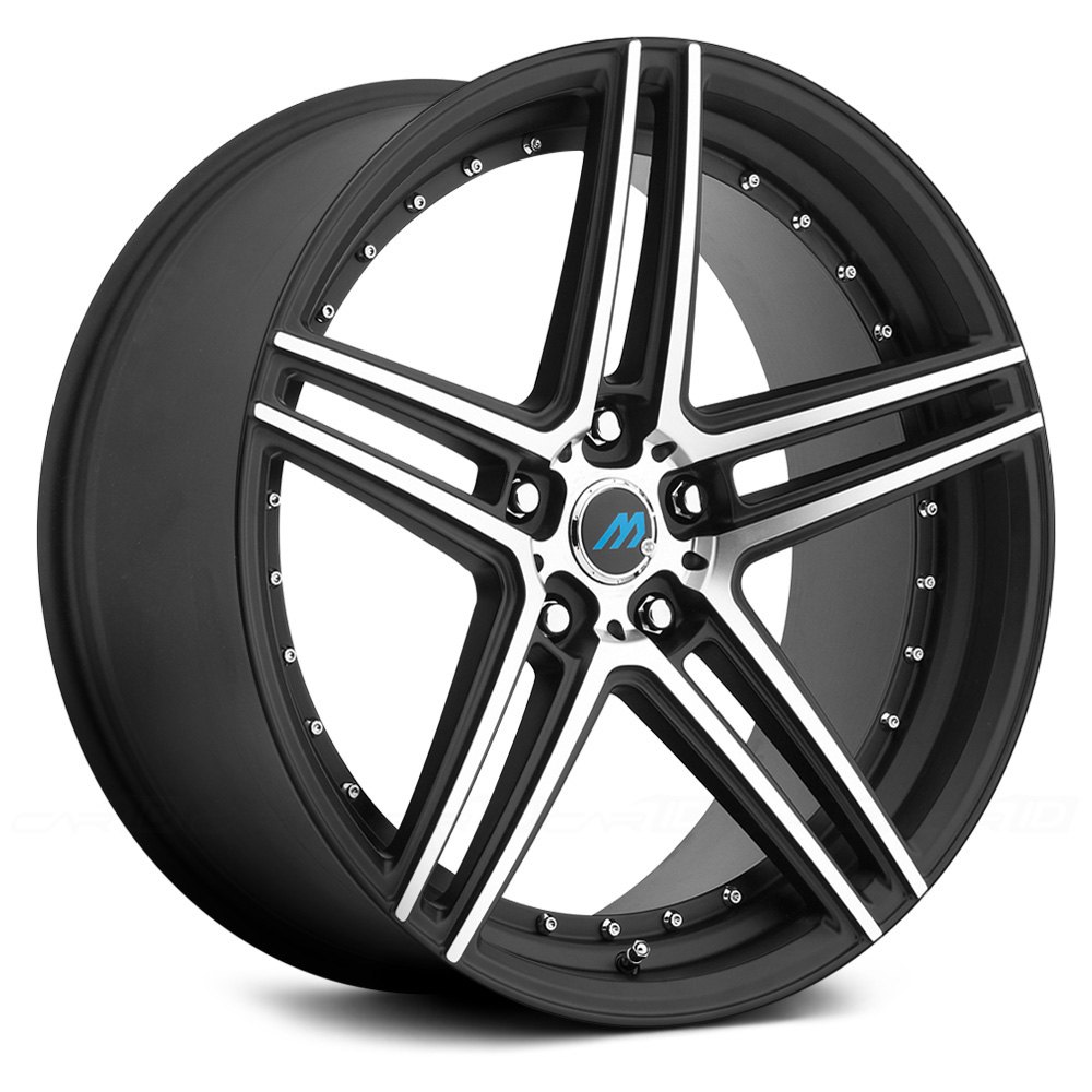 MACH® MT2 Wheels - Satin Black with Machined Face Rims