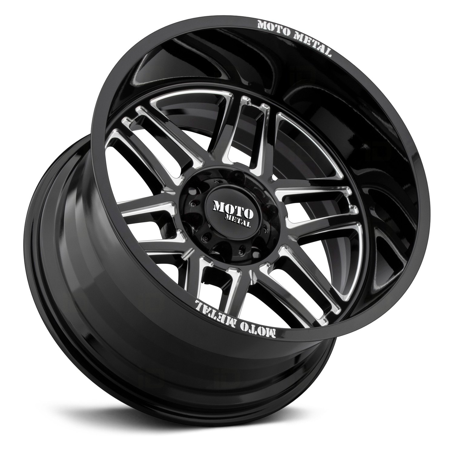 MOTO METAL® MO992 FOLSOM Wheels Gloss Black with Milled