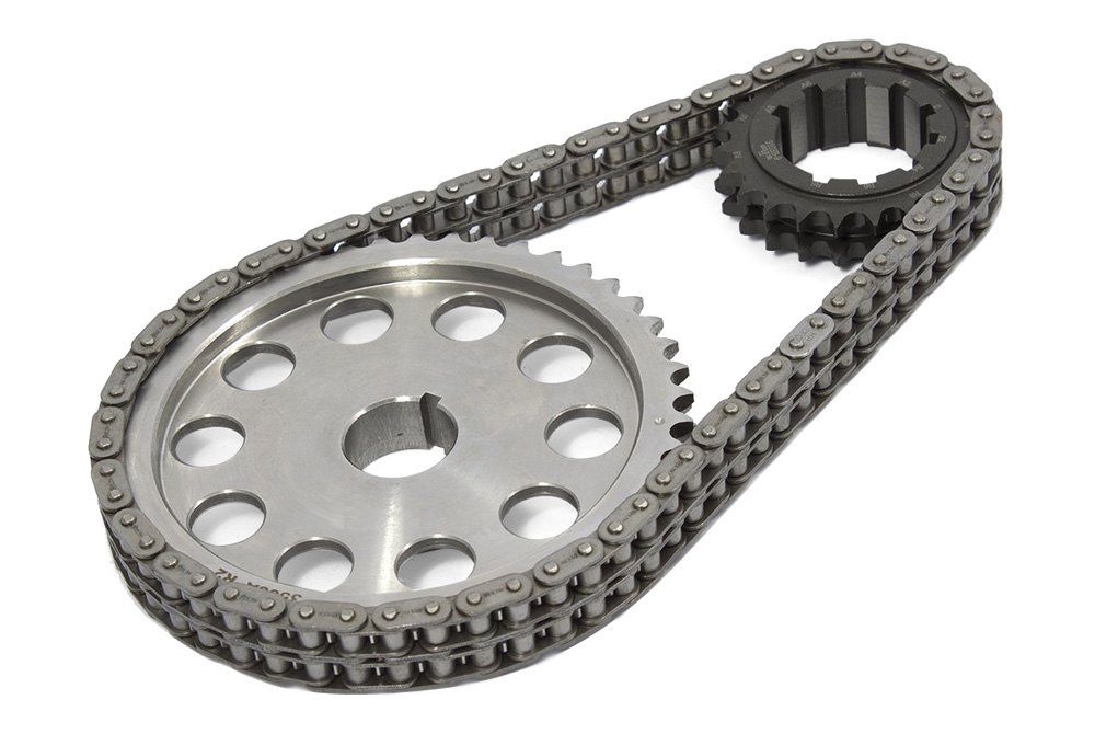 double roller timing chain gear set
