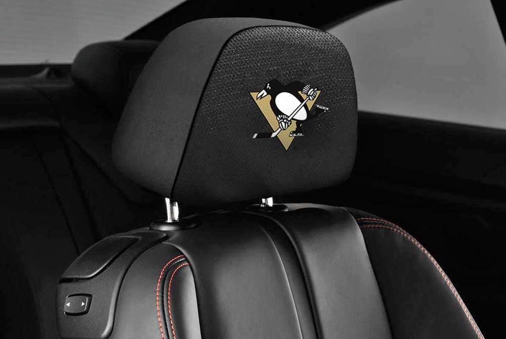 Army Birthday Gifts,2Pcs Army Logo Car Seat Headrest Covers,Black Embroidered Flexible Breathable Headrest Cover Fit Most Car Accessories 