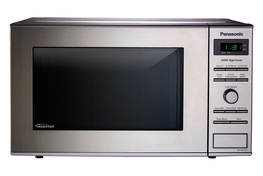 Panasonic 0.8 cu.ft 950W Gray Countertop Microwave w Inverter