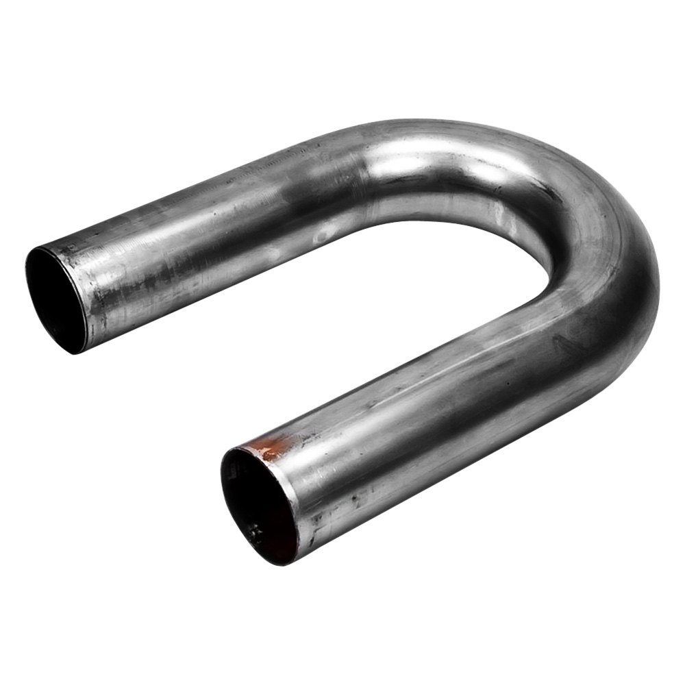 Patriot Exhaust® H7037 - Mild Steel 180 Degree U-Bend Pipe (2" OD, 6