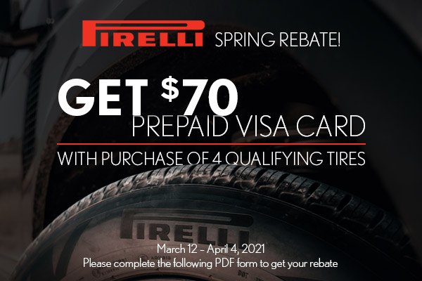Pirelli Tires 2021 Spring Mail in Rebate At CARiD Jaguar Forums 