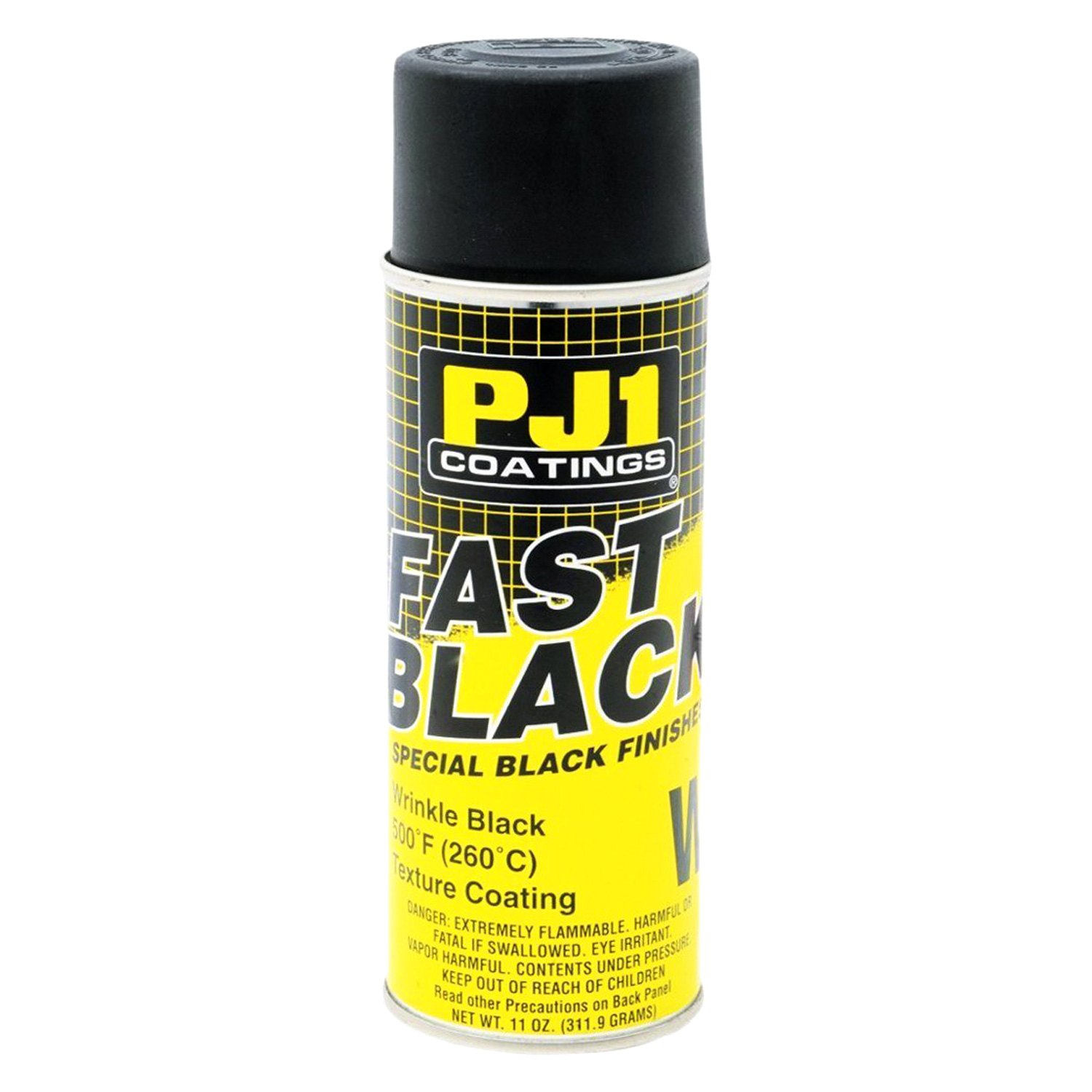 PJ1® 16-WKL - 11 oz. Black Wrinkle 350° F Moto Paint