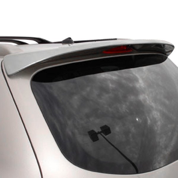 For Hyundai Santa Fe 07-12 Factory Style Fiberglass Rear Roof Spoiler Unpainted
