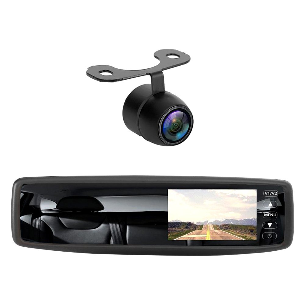 Pyle® PLCM4300WI - Wireless Rear View Mirror with Built-in 4.3