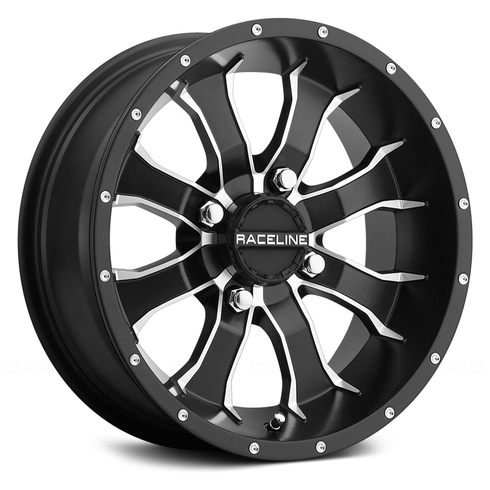 RACELINE® - A77 MAMBA Black with Machined Accents