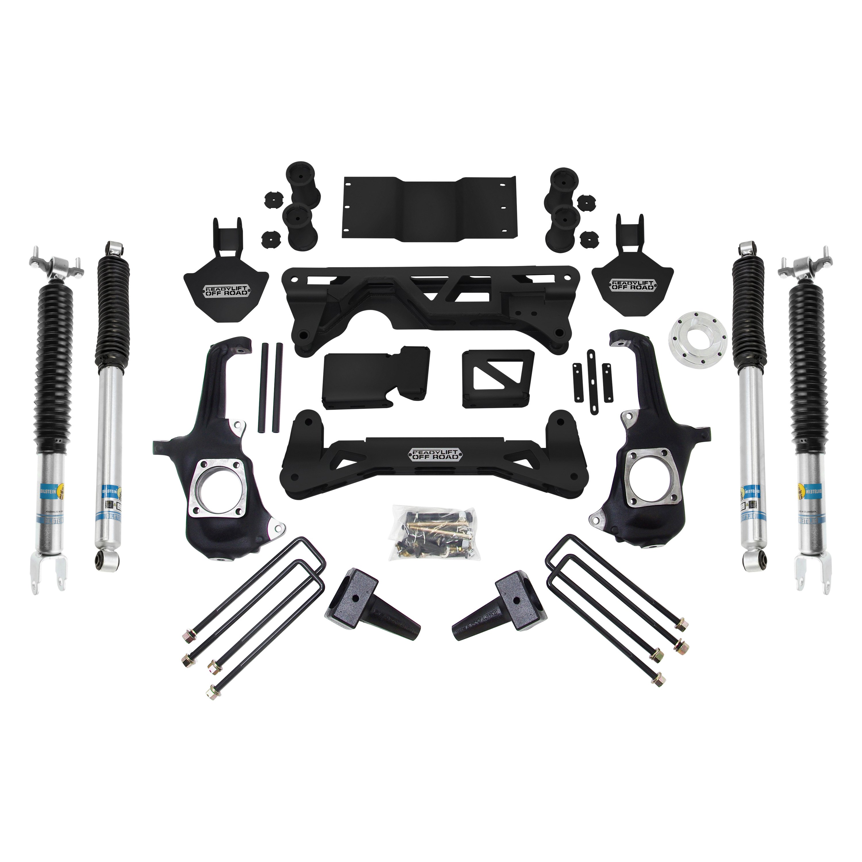 ReadyLIFT® 44-3052 - 5"-6" x 4" Front and Rear Suspension Lift Kit