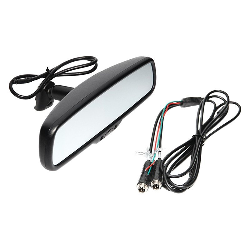 Rear View Safety®  Custom GSeries Rear View Mirror with Builtin 4.3