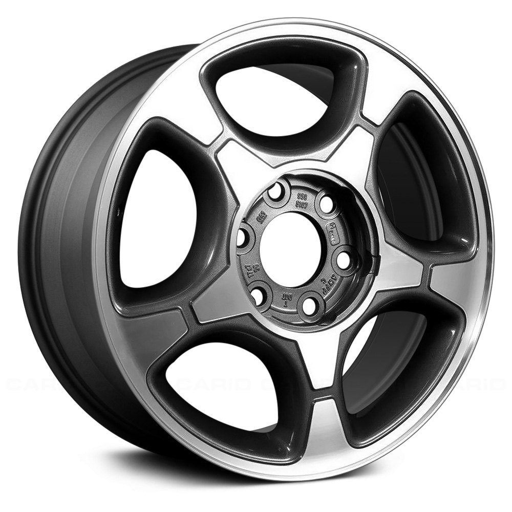 Replace® - Chevy Trailblazer 2007 17x7 5-Spoke Alloy Factory Wheel What Size Tires For 2007 Chevy Trailblazer