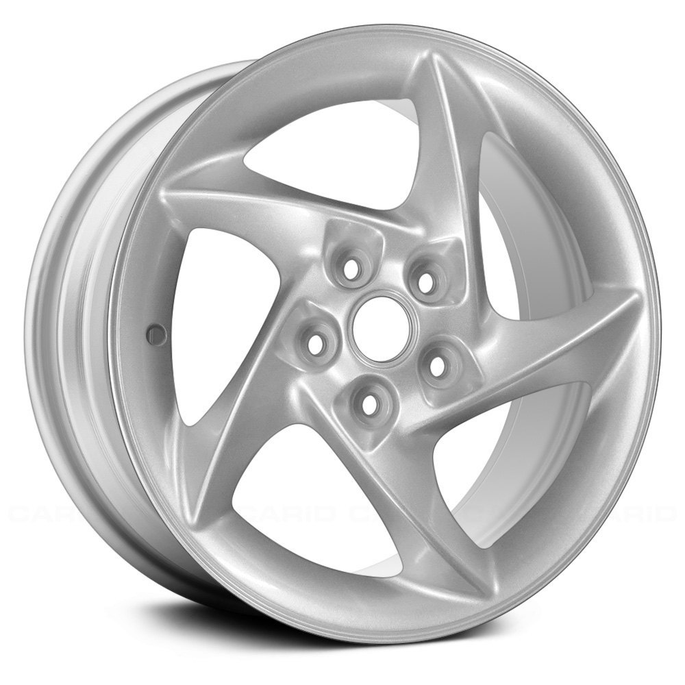 Replace® - Pontiac Grand Prix 2006 17x6.5 5-Spoke Silver Alloy Factory Wheel Tire Size For 2006 Pontiac Grand Prix