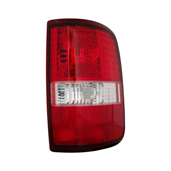 Tail Light for Ford F-150 04-06 Right Lens and Housing Red/Clear Styleside New Body Style Up Evan-Fischer FO2801182 