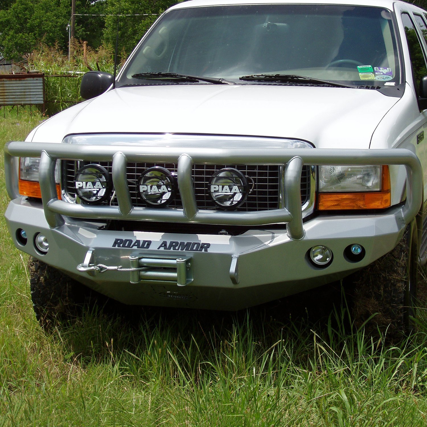 2000 ford excursion winch bumper
