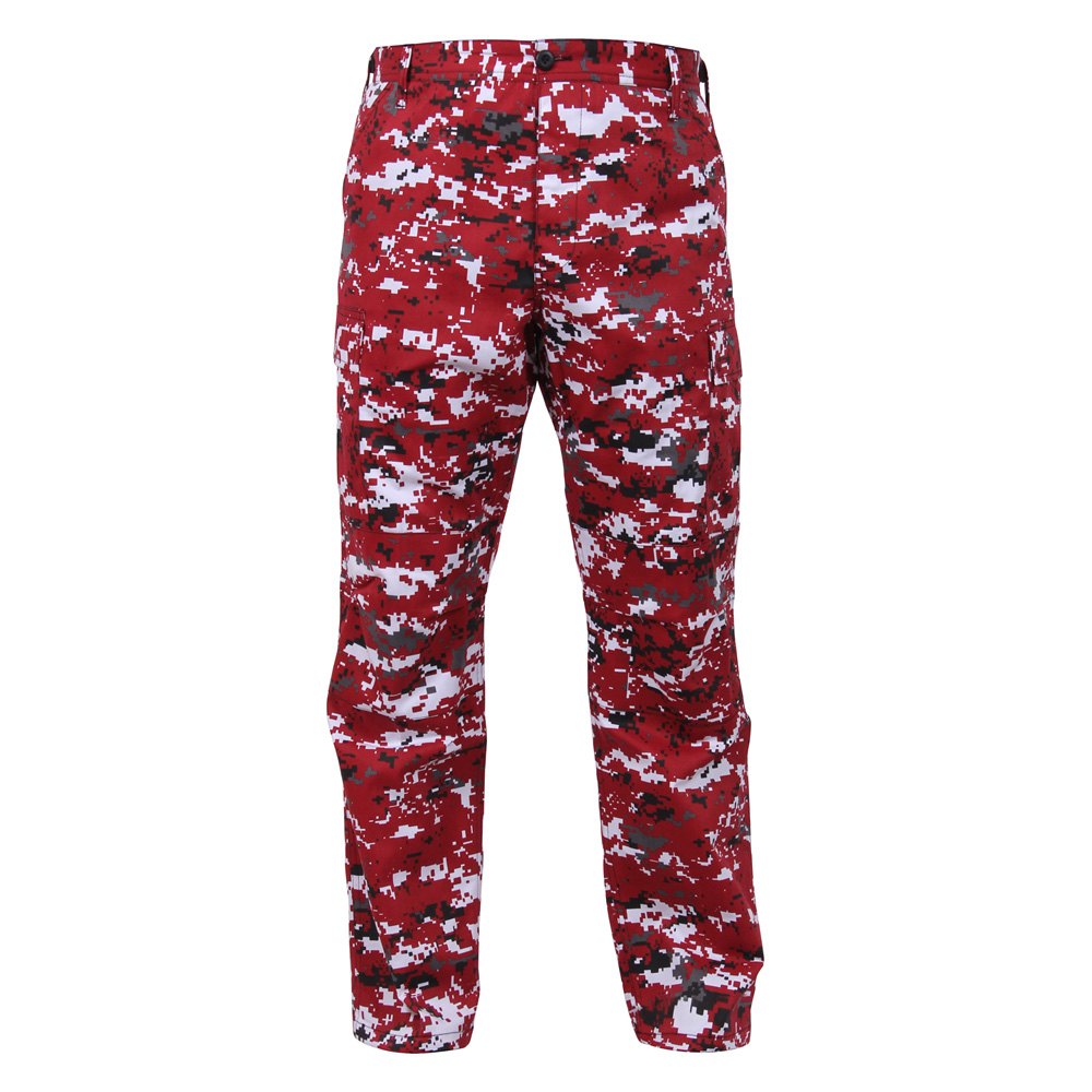 Rothco® 99641 - Red Digital Camo BDU Pants , XXL