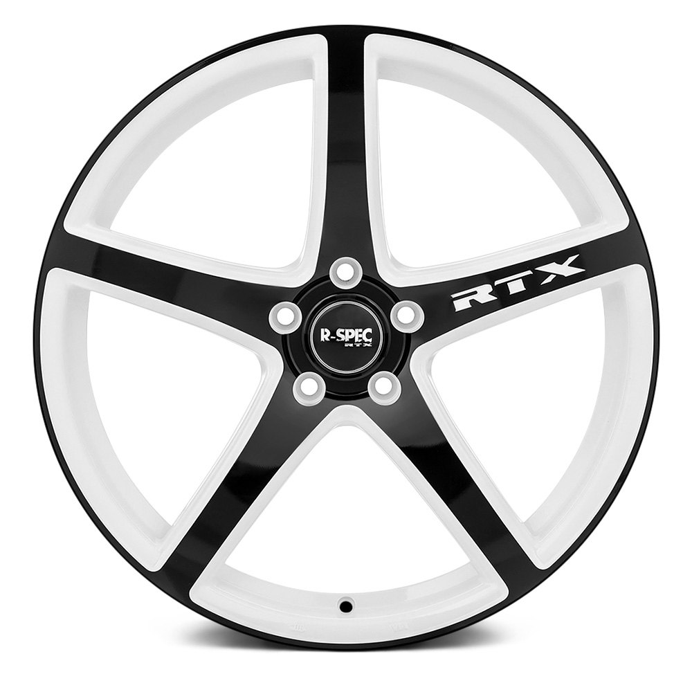 RTX Wheels 20x8.5 (45, 5x114.3, 73.1) White Rims Set of 4 eBay