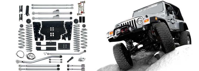 Rubicon Express® -  Extreme-Duty Long Arm 
