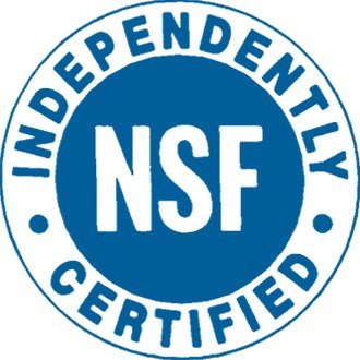 NSF Certification Lable
