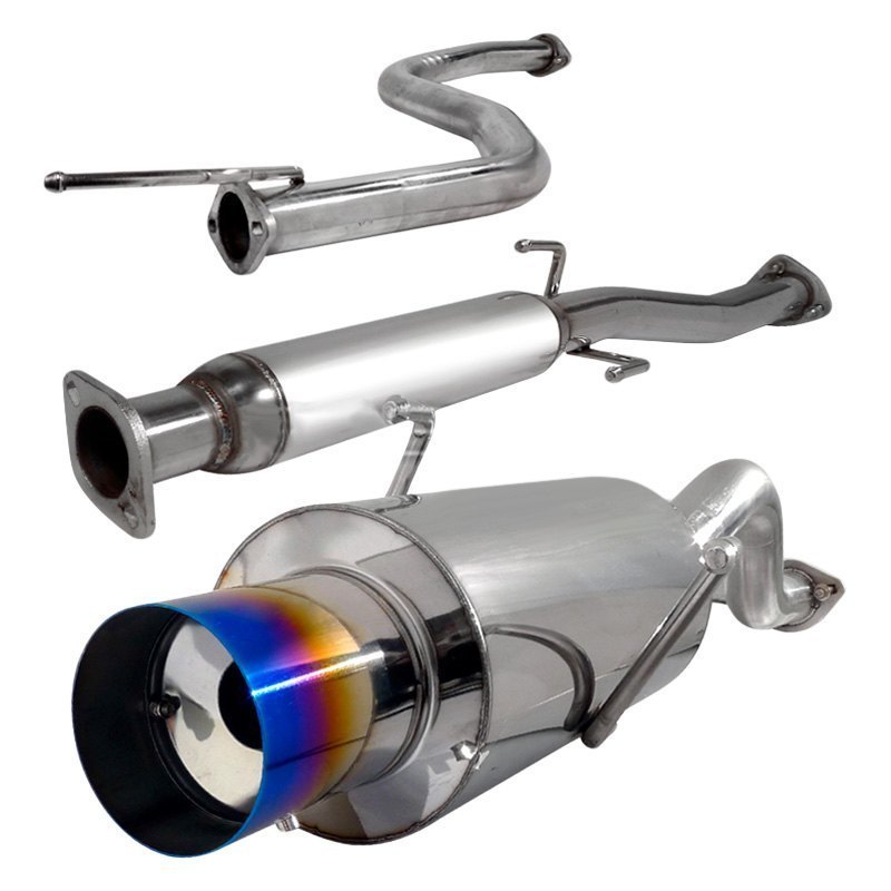 Spec-D® MFCAT2-INT94T-SD - N1 Style™ 304 SS Cat-Back Exhaust System