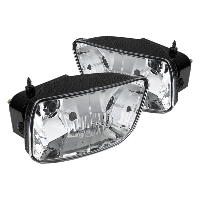 For Chevy Trailblazer Isuzu Ascender Clear Lens Chrome Housing Fog Light Lamp