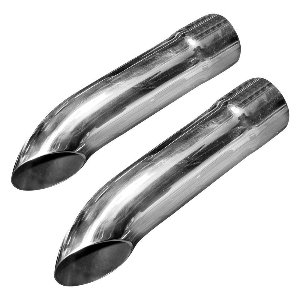 Stainless Works® - 304 SS Turn Down Exhaust Tips