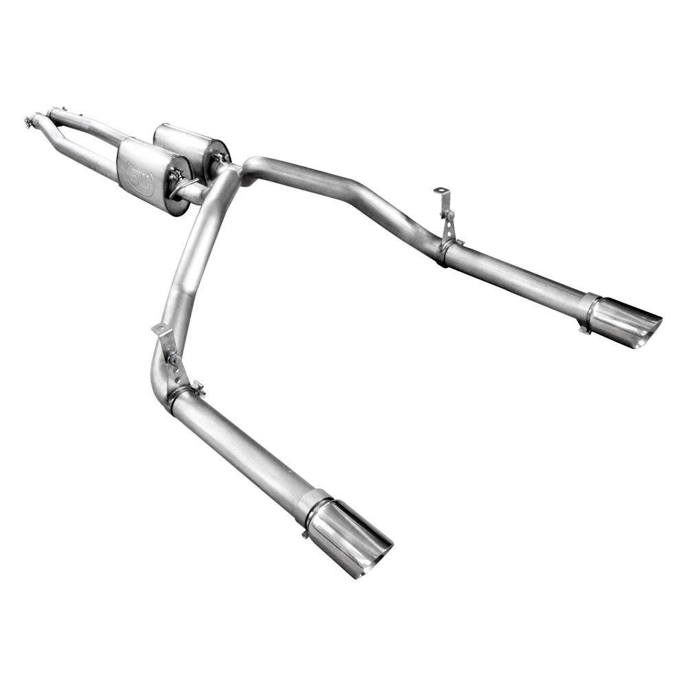Chevy Silverado 1500 07-18 Exhaust System 304 SS Turbo Chambered Header