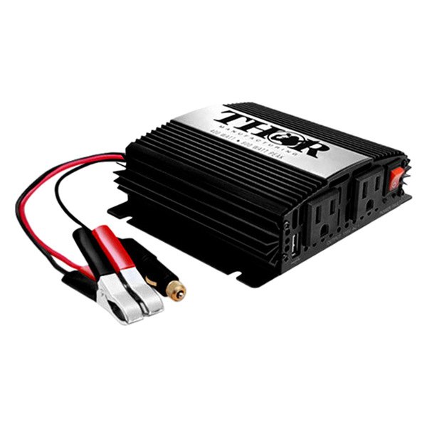 Thor® TH400-S - DC-AC 400W Power Inverter with Lighter ...