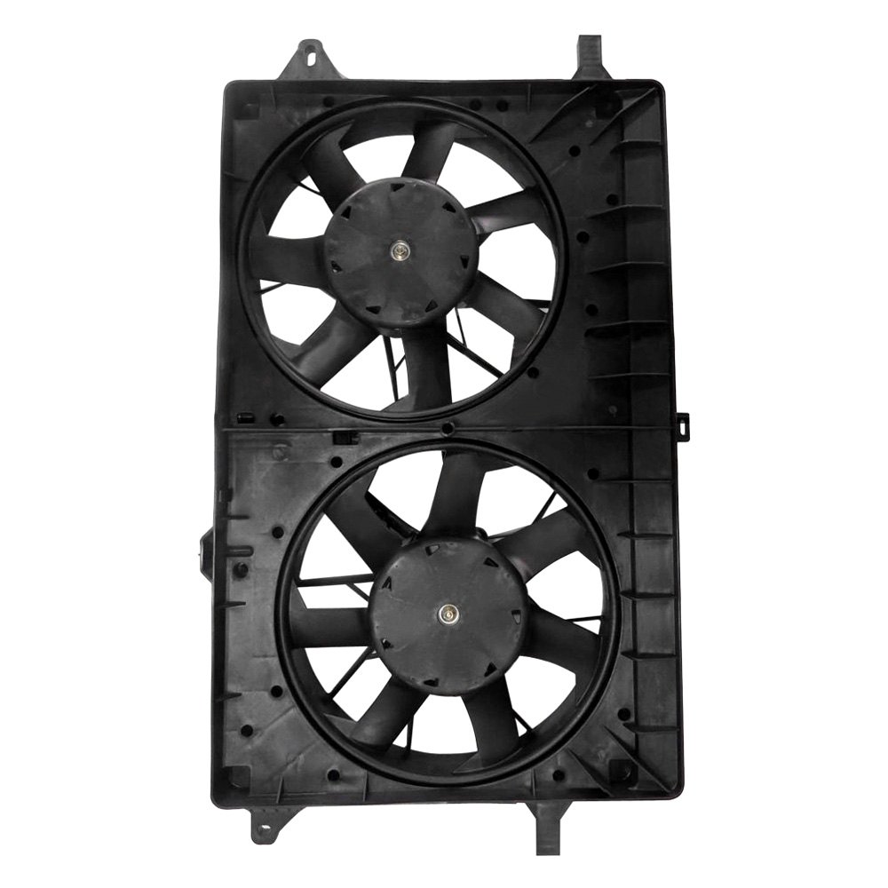 TYC 623170 Compatible with CHEVROLET Volt Replacement Dual Radiator and Condenser Fan Assembly 