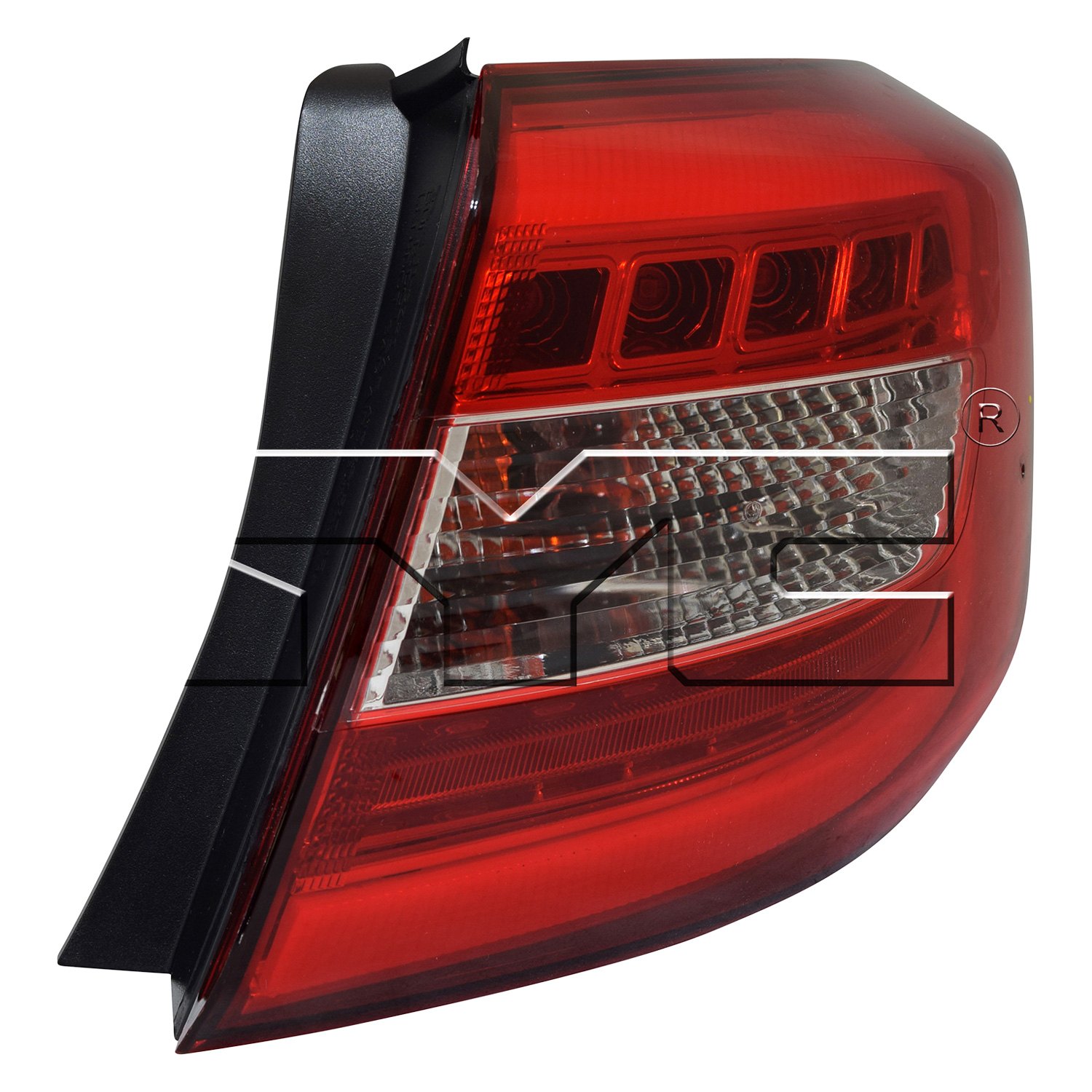 TYC NSF Right Outer Side LED Tail Light Assembly for Hyundai Sonata 2015-2016