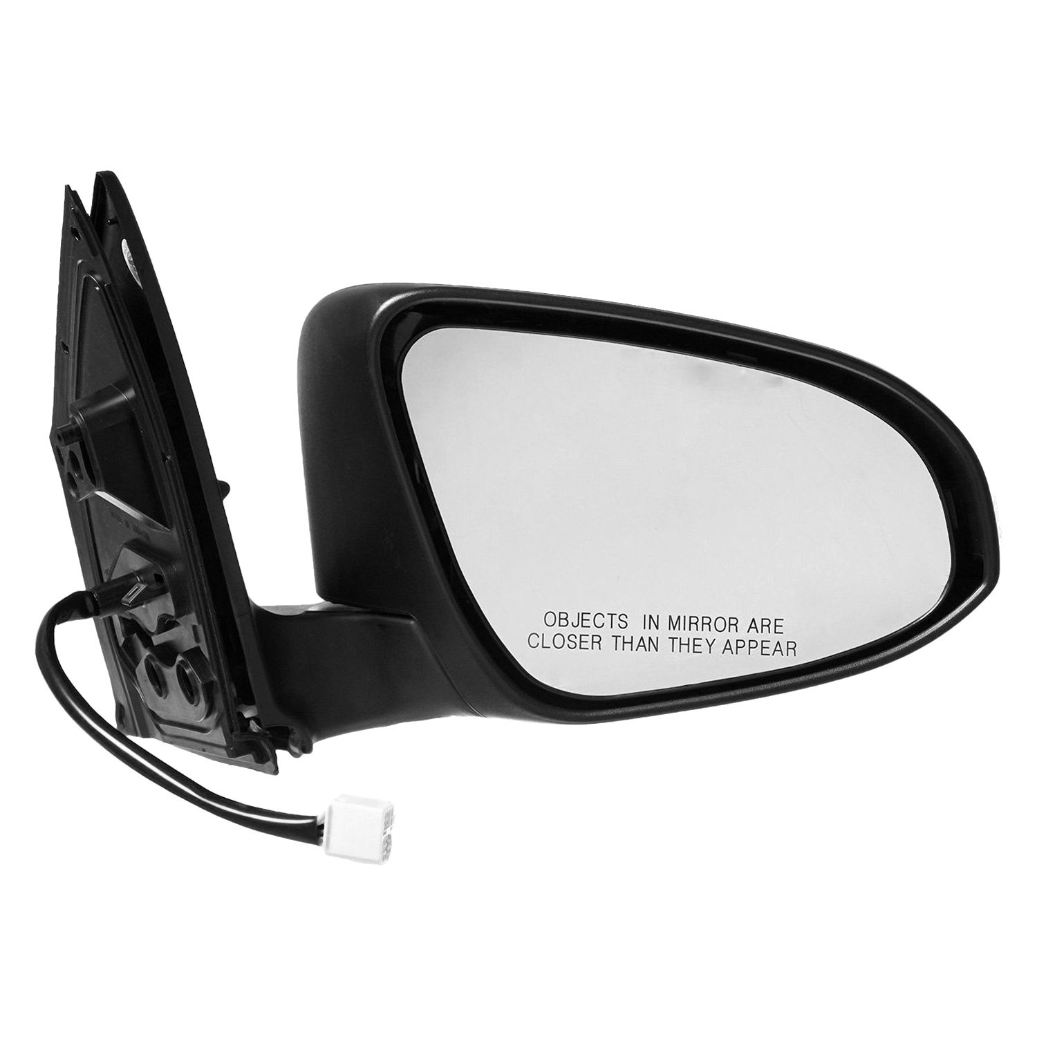 TYC® 5230651  Passenger Side Power View Mirror (Heated, Foldaway)