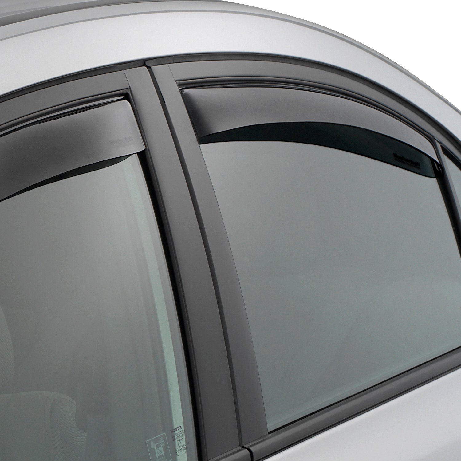 WeatherTech Side Window Deflectors for 2006-2011 Honda Civic Sedan 81416