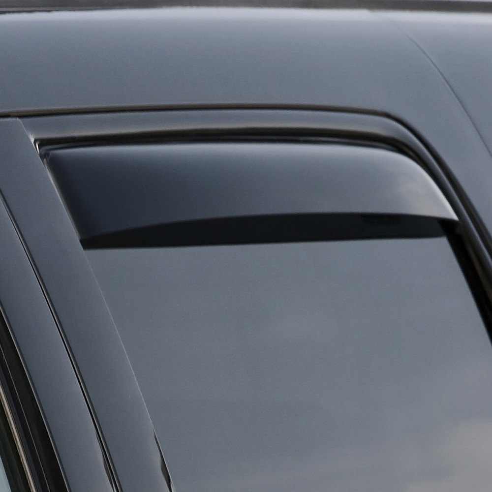 WeatherTech Custom Fit Front /& Rear Side Window Deflectors for Cadillac Escalade Dark Smoke