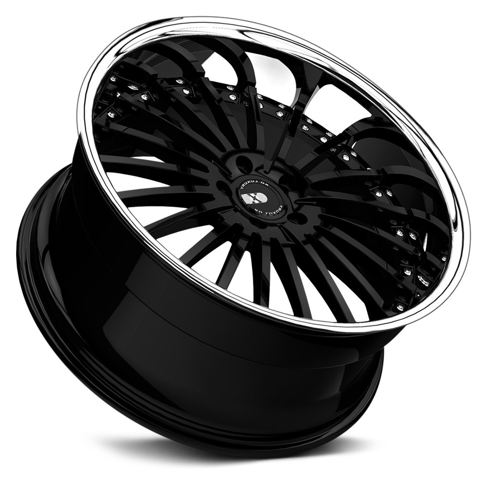 XO NEW YORK Wheels 22x10.5 (30, 5x130, 71.5) Black Rims Set of 4 eBay