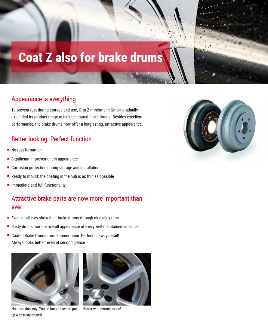 Brake Drum Benefits